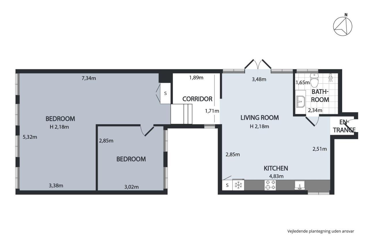 Sanders Regent - Precious One-Bedroom Apartment Near Central Square Копенгаген Екстер'єр фото